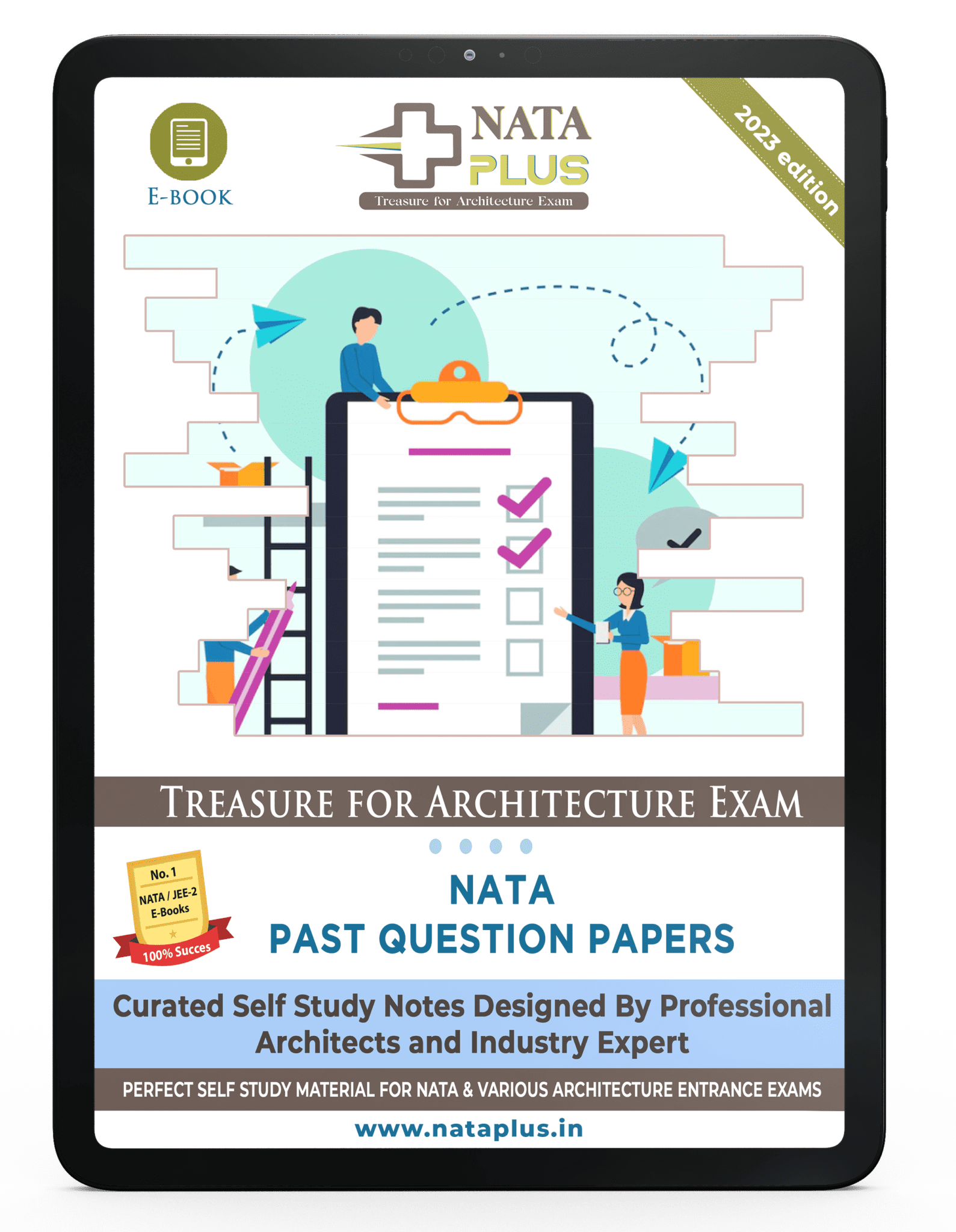 NATA Past Question Papers (NATA Study Material 2024) nataplus