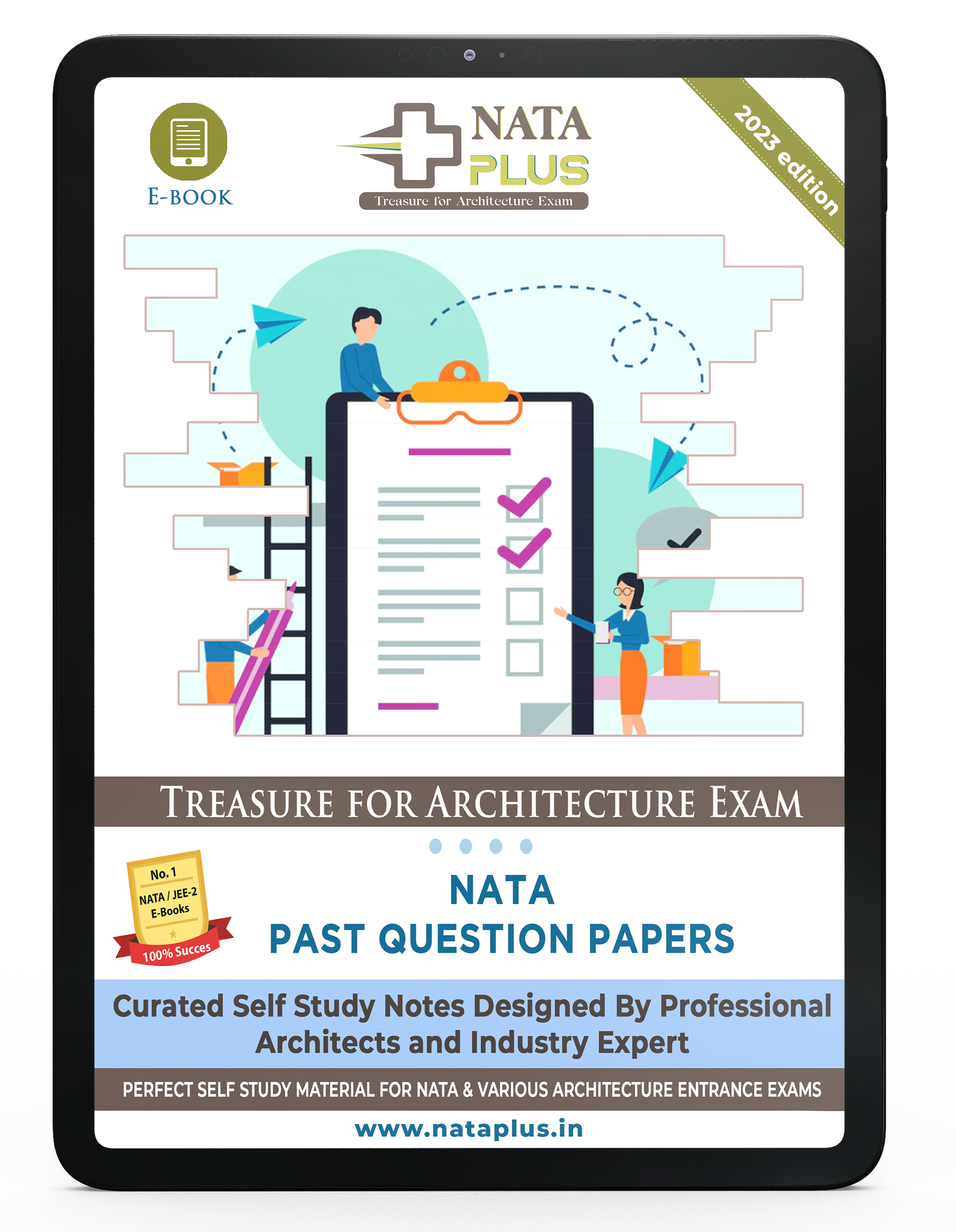 NATA Past Question Papers (NATA Study Material 2024) nataplus